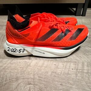 Adidas adizero adios pro 3 red size 10 us new